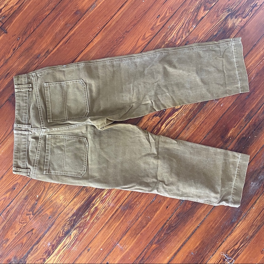 BDG urban outfitters cropped straight leg carpenter pants size 2 - Picture 3 of 3
